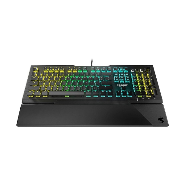 [ROCCAT] 유선 기계식 키보드, VULCAN Pro (벌칸 프로) [대원CTS정품]  적축, 영문자판 [블랙/USB]