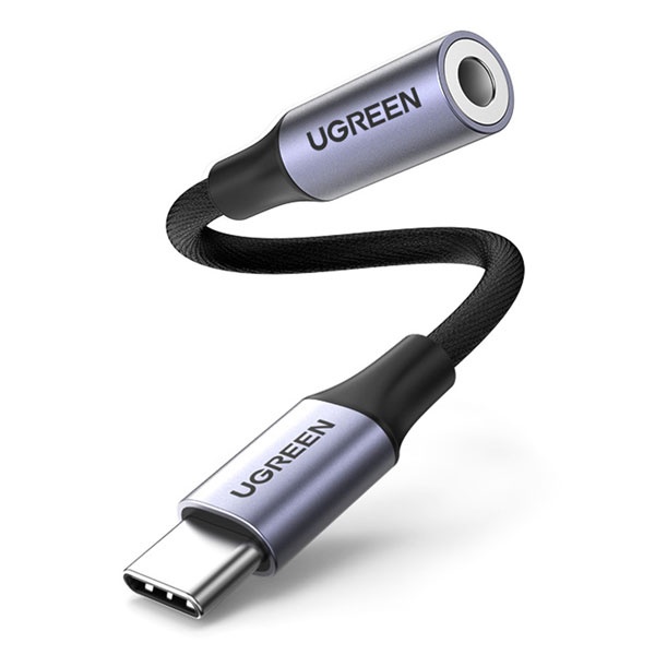 [Ugreen] Type-C to 3.5 스테레오 변환케이블, AUX 이어폰 연장선 U-80154
