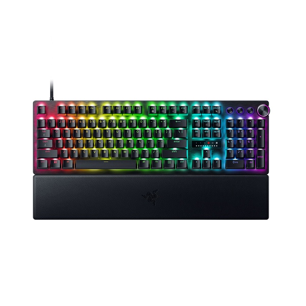 [RAZER] [레이저코리아] 유선 기계식 키보드, Huntsman V3 Pro (헌츠맨 V3 프로) [웨이코스정품] 래피드트리거,  영문자판 [블랙/USB]