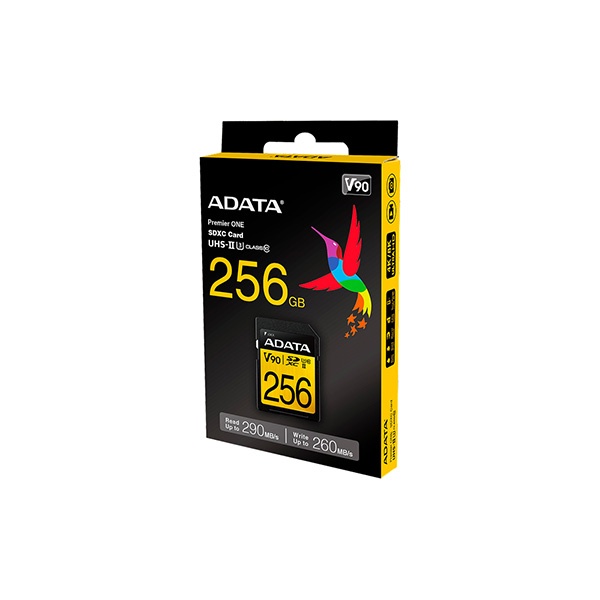 [ADATA] ADATA Premier ONE SDXC UHS-II U3 CLASS10 256GB(290MB/s 260MB/s)