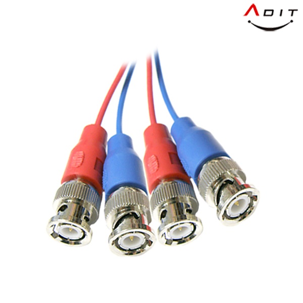 [ADIT] AM0027 / BNC (4) 케이블 1M/1EA