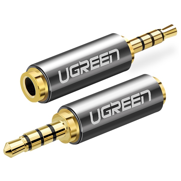 [Ugreen] 유그린 2.5스테레오(M) to 3.5스테레오(F) 4극 변환젠더  [U-20501]