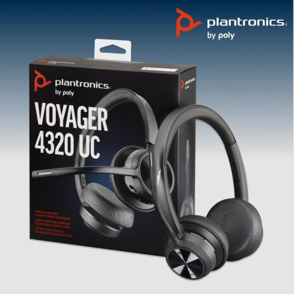 [poly] [헤드셋] 폴리 보이저 Voyager 4320 UC 업무용 헤드셋 [폴리 정품]
