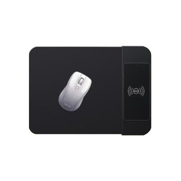 [COMWOOD] 마우스패드, GPOP CW-MP1000A 휴대폰 무선충전패드  [블랙/USB]