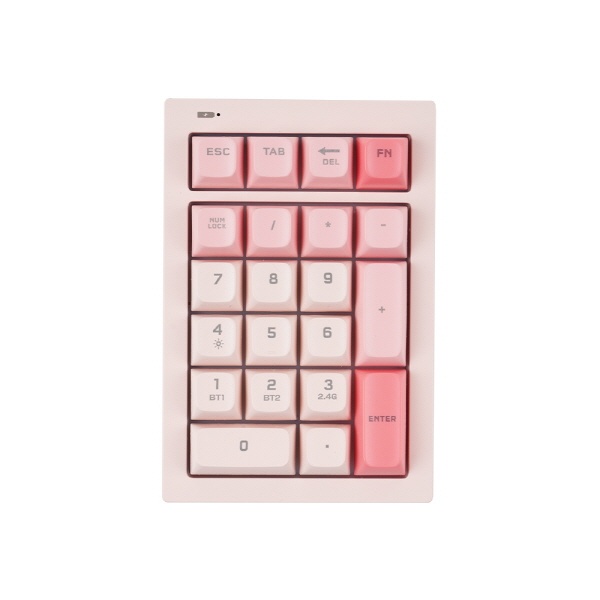 [G-Clicker] 무선,블루투스 키패드,  오피스프로 사일런스M NK21  (코랄RC1)