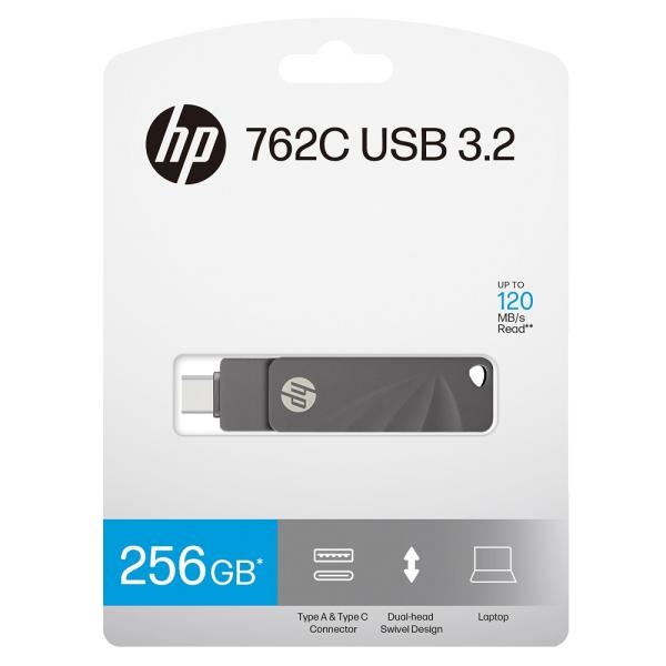 [HP] HP 762C OTG USB 3.2 Flash Drives 휴대용 저장장치 USB 메모리 드라이브 256GB