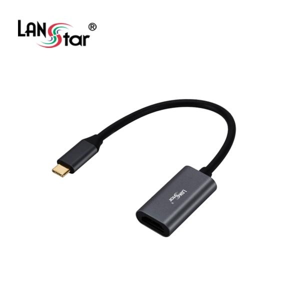 [LANStar] 랜스타 Type C to HDMI 2.0 컨버터, 4K 60hz [LS-UCHDC]