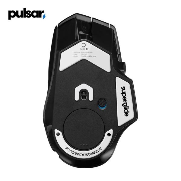 [pulsar] 마우스피트, 로지텍 G502X 전용 슈퍼글라이드 글라스  Type-S 유광 L5XSGW [화이트]