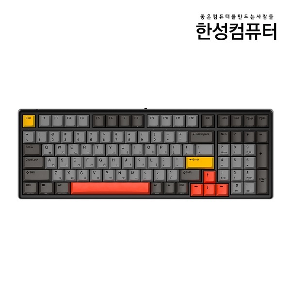 [한성컴퓨터] 유선.블루투스 무접점 미니키보드, GK896B PRO 염료승화 Edition, 35G, 한영자판  [인터스텔라/USB]