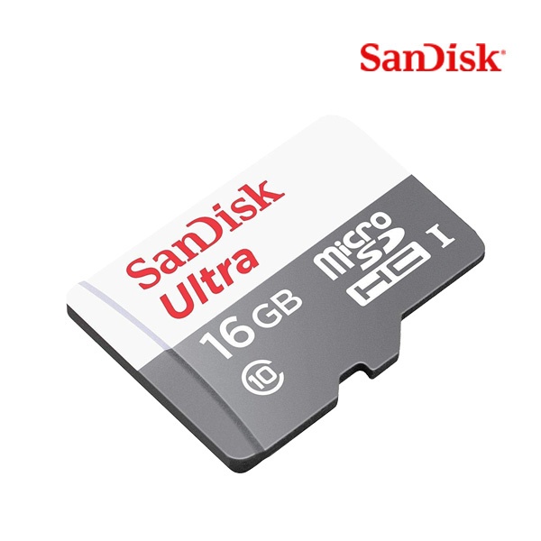 [SanDisk] MicroSDHC, ULTRA (스마트폰&태블릿전용) 16GB [SDSQUNS-016G-GN3MN]