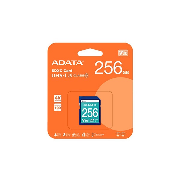 [ADATA] ADATA Premier Pro SDXC UHS-I Memory Card 256GB(100MB/s 85MB/s)