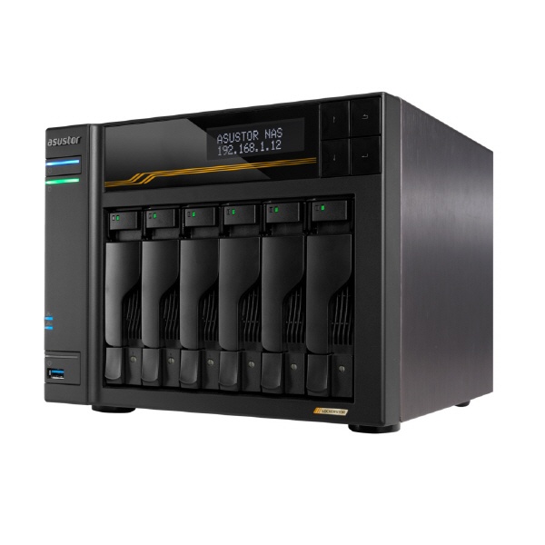 [ASUSTOR] NAS, LOCKERSTOR 6 Gen3 AS6806T 라스코 (6베이)  하드미포함