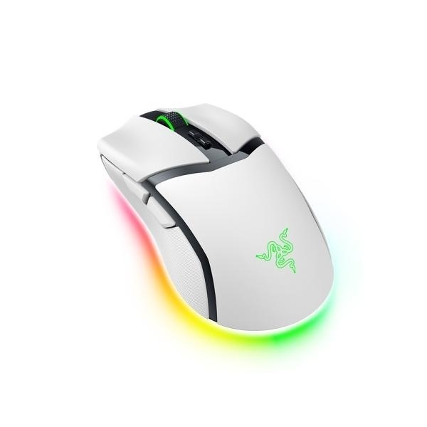 [RAZER] [레이저코리아] 무선 블루투스 마우스, Cobra Pro 무선 충전팩 (코브라 프로+충전독 세트)  [화이트]