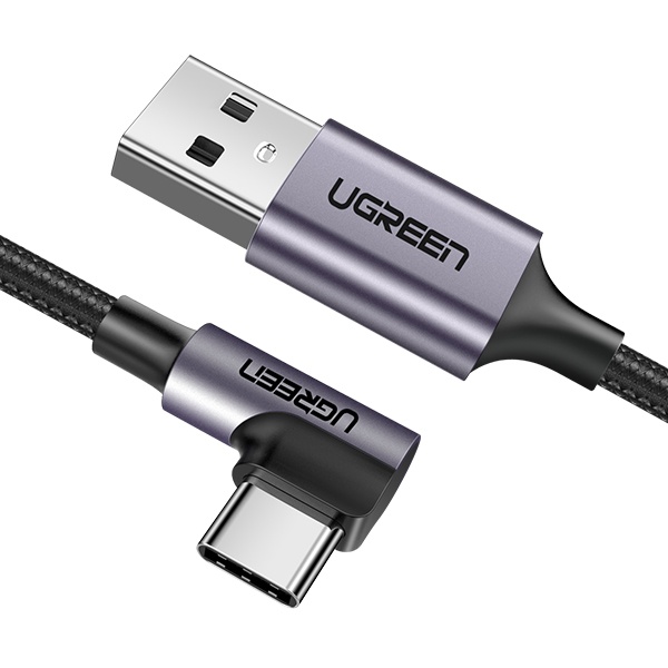 [Ugreen] USB2.0 TO C타입 (꺾임) 케이블  [U-50940/0.5m]