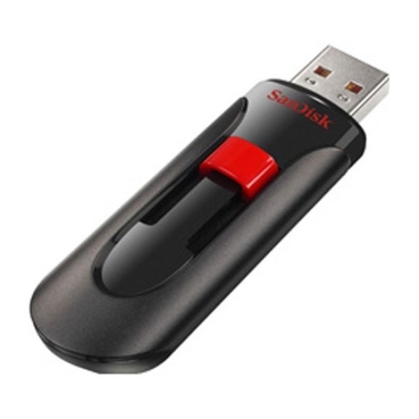 [SanDisk] USB, 글라이드 (Glide), Z60  [128GB/레드블랙] [CZ60-128G-B35]