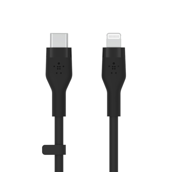 [Belkin] Type-C to 라이트닝 8핀 고속 충전케이블, 부스트 플렉스,  CAA009bt1MBK [블랙/1m]