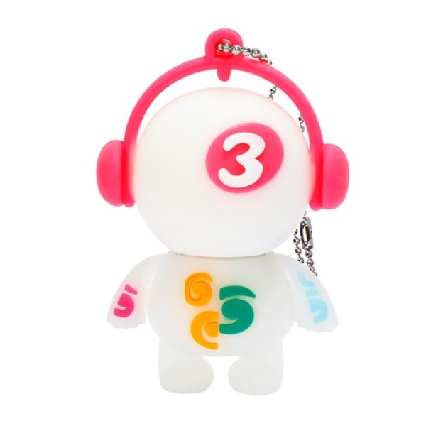 [KALRON] USB, 칼론 룰루랄라뮤직보이 캐릭터  [32GB/화이트보이]