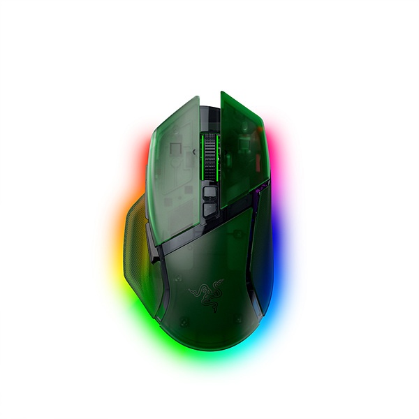 [RAZER] [레이저코리아] 유,무선,블루투스 마우스, Basilisk V3 Pro 35K Phantom Green Edition [바실리스크 V3 프로 35K 팬텀 그린에디션]