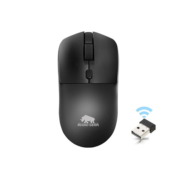 [RHINO GEAR] 무선 마우스, 라이노기어 RG-WM02 저소음  블랙