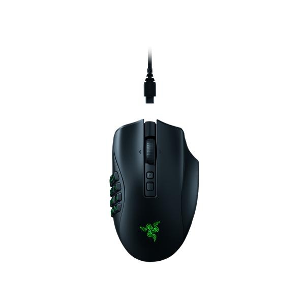 [RAZER] [레이저코리아] 유.무선 광마우스, Naga V2 Pro (나가 V2 프로) [웨이코스정품]  [블랙/USB]