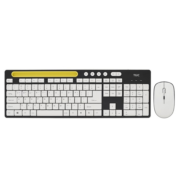 [TGIC COMPUTER] 유선 데스크탑 세트, TGIC TGC-MK320  [블랙/키스킨포함] [키보드USB/마우스USB]