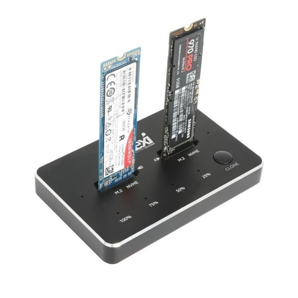 [NEXI] 넥시 NVMe 듀얼도킹스테이션 [NX-NVME-D2N] [NX1215]