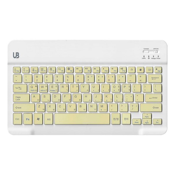 [UBACC] 무선.블루투스 키보드, UB-BK1  [라지]