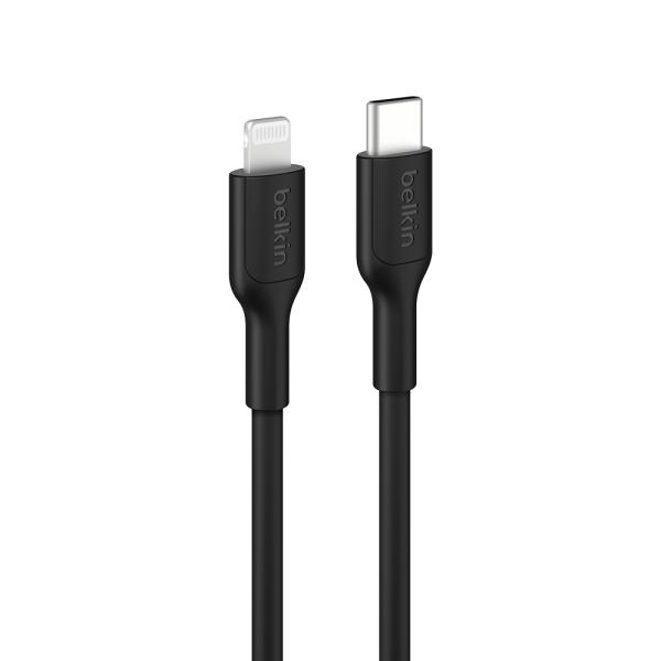 [Belkin] Type-C to 라이트닝 충전 케이블,  CAA021fq1MBK [블랙/1m]