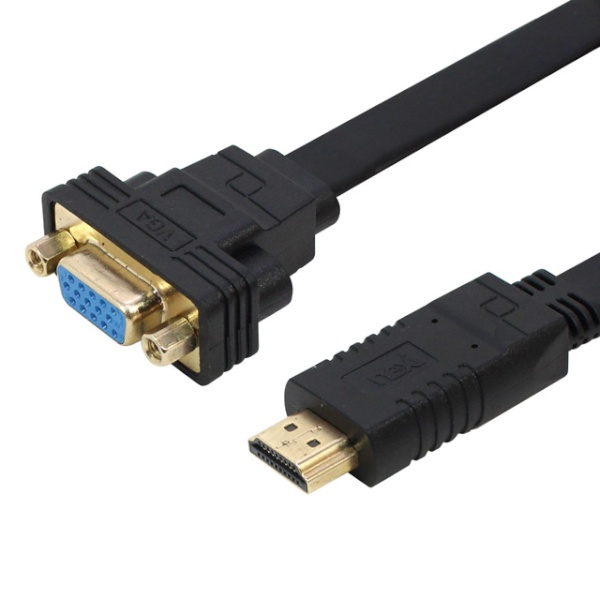 [NEXI] 넥시 HDMI to VGA 컨버터, 오디오 미지원  [NX-HVF20] [NX604]