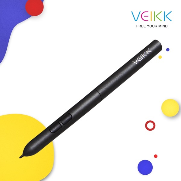 [VEIKK] 무선 충전 타블렛 펜 Pen001  [S640,A30 전용 펜]