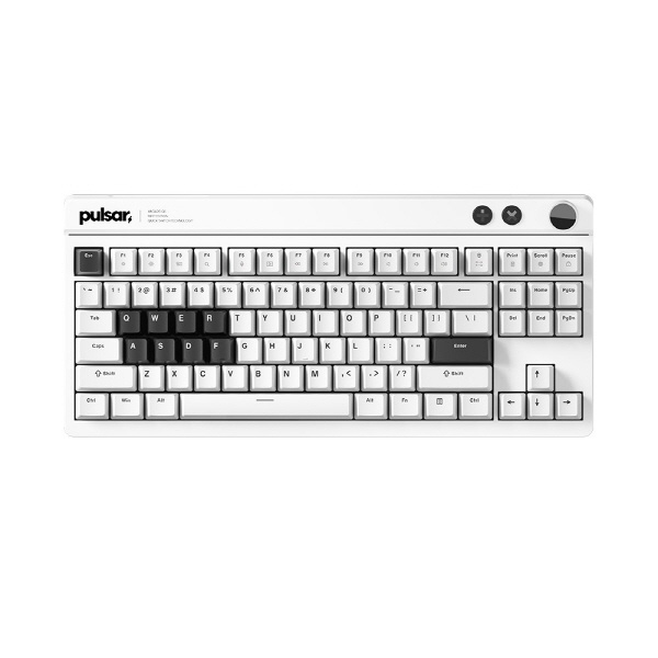 [pulsar] 유선 기계식 키보드, 펄사 XBOARD QS [텐키리스]  카일박스 아이스민트  V2 리니어 스위치[PWKXBQS02]
