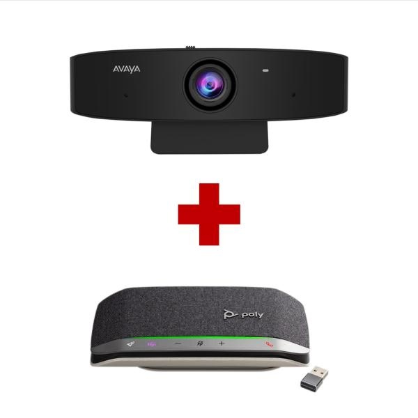 [AVAYA] [POLY] 스피커폰 SYNC 20 PLUS + 화상 카메라 HC 010 세트 [정품]