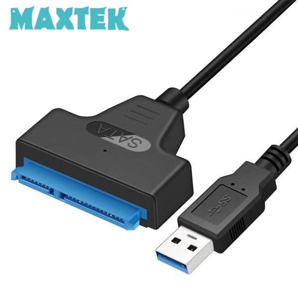 [MAXTEK] 6.35cm  HDD SSD 변환 컨버터, MT105 (USB3.0 to SATA)  ▶ 2.5인치 ◀