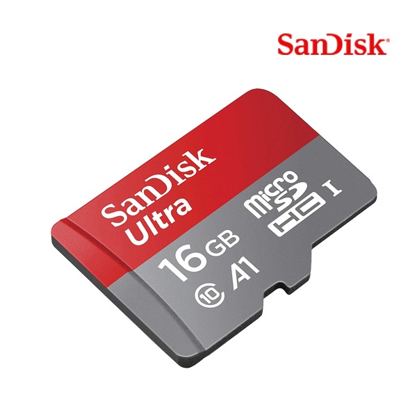 [SanDisk] MicroSDHC, ULTRA A1 (스마트폰&태블릿전용) 16GB [SDSQUAR-016G-GN6MN]
