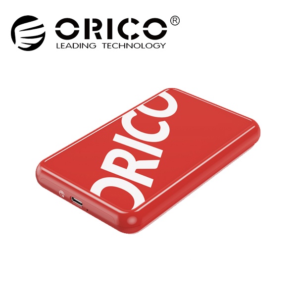 [ORICO] 오리코 CP25C3(레드) 6.35cm(2.5형) C타입 외장케이스