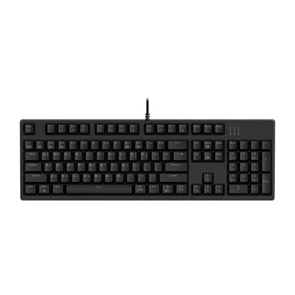 [ABKO] 유선 기계식 키보드, K660S V2  클릭 [블랙/USB]