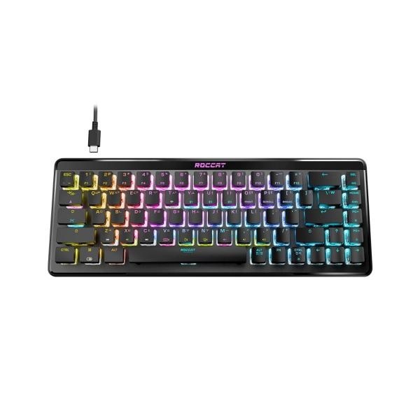 [ROCCAT] 유,무선 기계식 키보드, 로캣 VULCAN II MINI AIR [불칸 미니 에어]  [블랙/한글 적축]