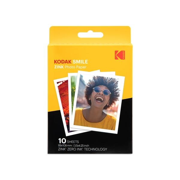 [KODAK] 코닥 스마일 클래식 전용 Zink 3.5X4.25 inch 인화지 10매