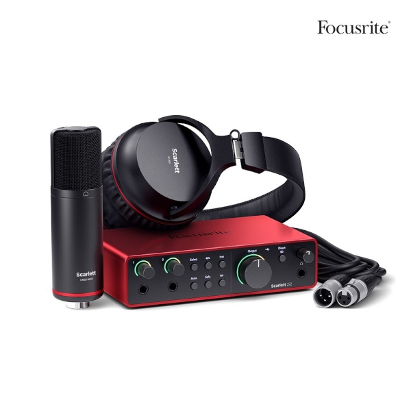 [Focusrite] 포커스라이트 스칼렛 오디오 인터페이스 Scarlett 2i2 Studio 4세대