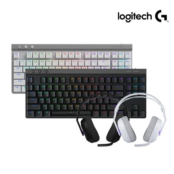[로지텍] 로지텍G G522 블랙 무선헤드셋 + G515 무선키보드 SET [로지텍코리아 정품]