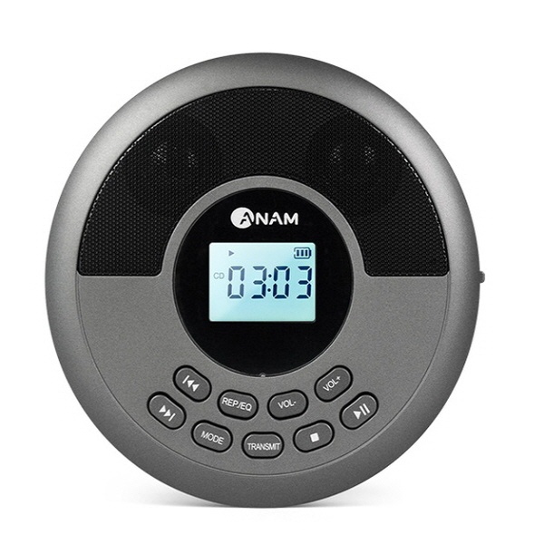 [아남] 블루투스 USB 스피커 내장 CD플레이어 ACDP600  [블랙]