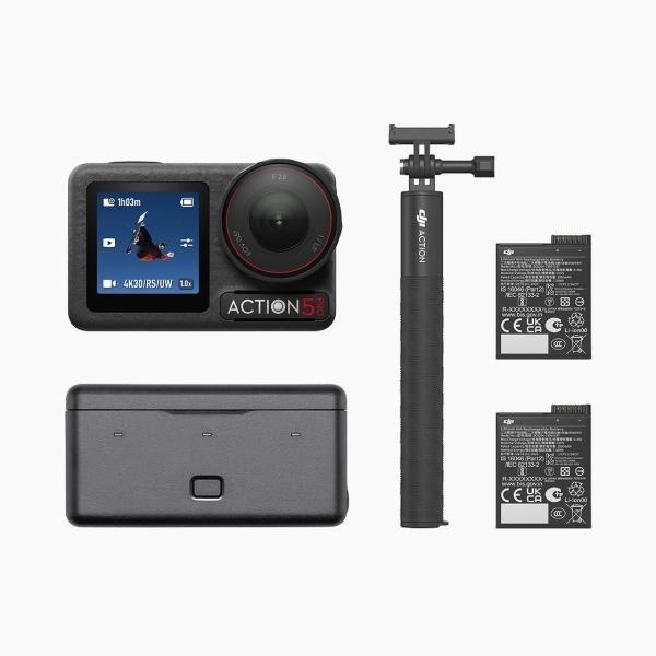 [DJI] Osmo Action 5 Pro Adventure Combo [오즈모 액션 5 프로 어드벤처 콤보] [대원씨티에스 정품]