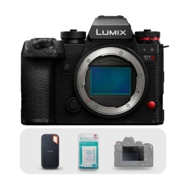 [Panasonic] 파나소닉 루믹스 S1M2 미러리스 카메라 바디 킷 S1II + 런칭 프로모션 샌디스크 E61