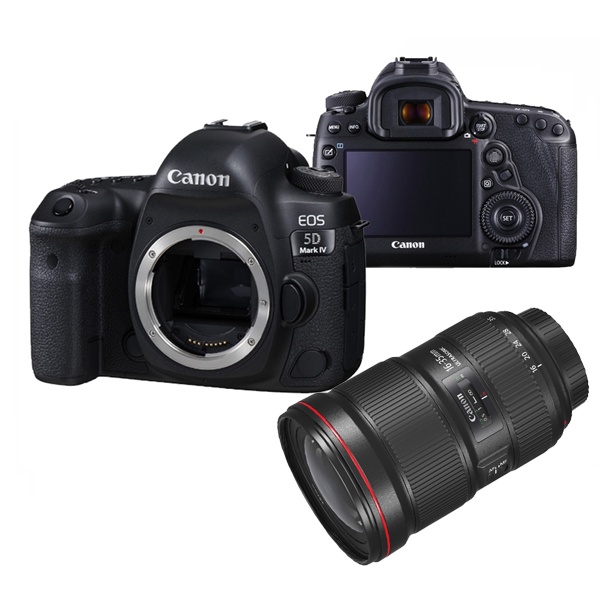 [Canon] EOS 5D Mark IV BODY + EF 16-35mm F2.8L III USM + SD128GB