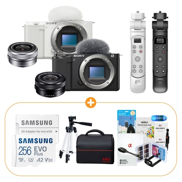 [Sony] 소니 ZV-E10+16-50mm KIT 256GB 14종패키지 슈팅그립세트 SMJ