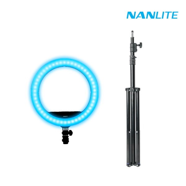 [NANLITE] Halo16C 할로16C 링라이트 링 조명 원스탠드 세트