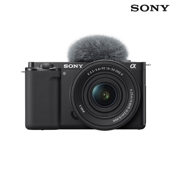 [Sony] 소니 브이로그 카메라 ZV-E10K (본체+SELP16502 파워줌 렌즈킷) 미러리스 카메라