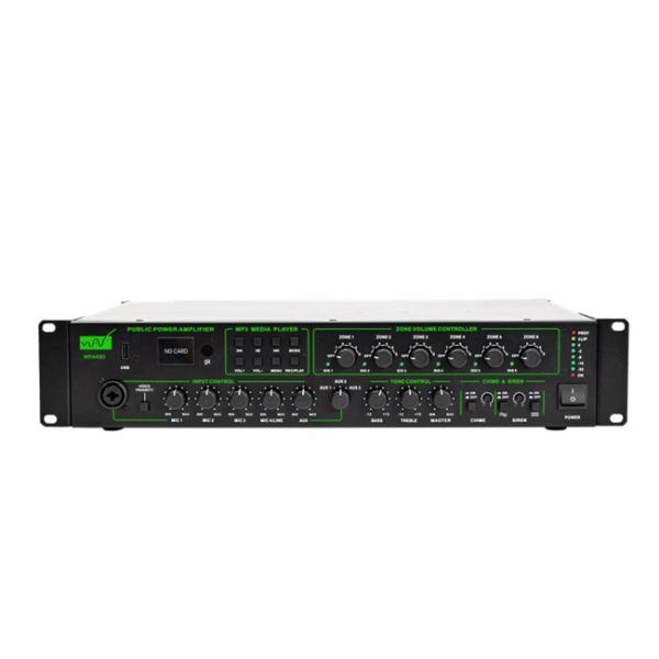 [WAVE] 웨이브 PA방송앰프 6존 블루투스 USB 플레이어 WPA480