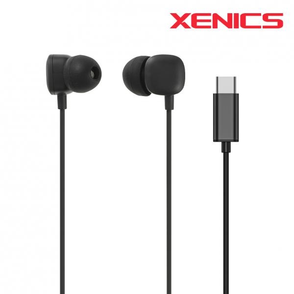 [XENICS] 제닉스 유선 이어폰 IN-EAR LT [C타입]  [블랙]