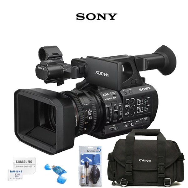 [Sony] 소니 광학25배 4K 방송용 캠코더  PXW-Z190+512G+대형가방+리더기+크리닝킷 패키지